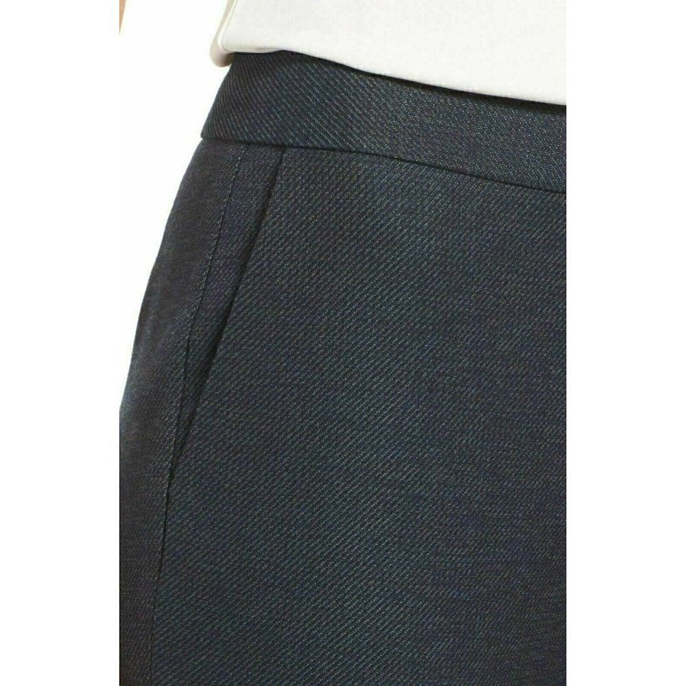 Emerson Rose Womens Blue Knit Twill Woven Ankle Slim Pants Trousers Size 6 - Picture 12 of 12